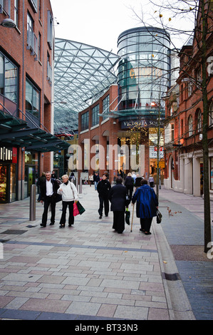 Le Victoria Square Shopping Centre, à Belfast, en Irlande du Nord Banque D'Images