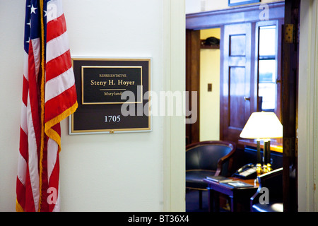 Office de représentant de Maryland, Steny Hoyer, Washington DC Banque D'Images