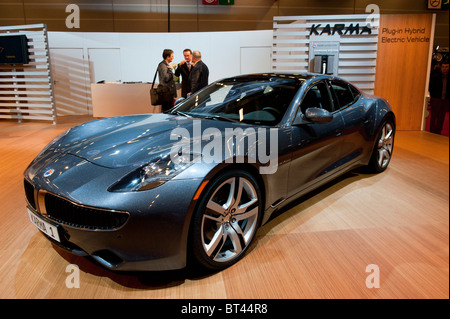 Fisker Karma électrique hybride à Paris Motor Show 2010 Banque D'Images