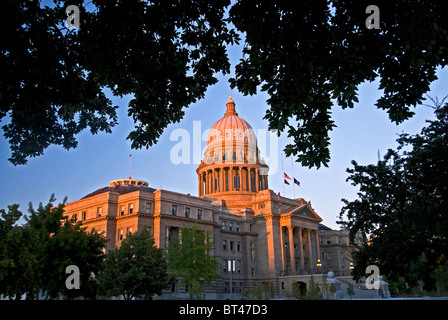 Idaho State Capitol building, Boise, Idaho Banque D'Images