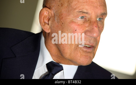 Stirling Moss pilote de course. Banque D'Images