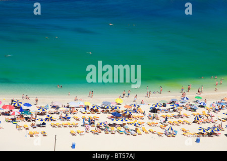 Canaries, Gran Canaria, Puerto Rico, Playa de los Amadores Banque D'Images