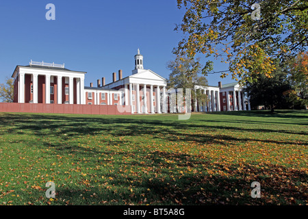 Campus de l'Université de Washington and Lee, une salle de quatre ans collège d'arts libéraux à Lexington, Virginia, USA. Banque D'Images