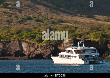 Îles Galapagos, en Équateur. Port Egas (Baie James), Isla Santiago (île de Santiago). Banque D'Images