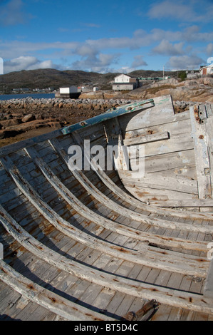 Canada, Terre-Neuve et Labrador, côte du Labrador, à Hopedale. Banque D'Images