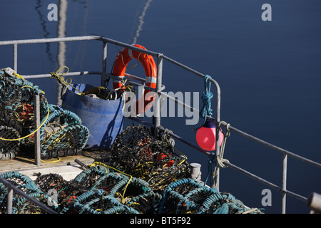 Port de Ballycastle, Irlande du Nord Banque D'Images