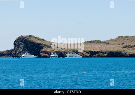 Îles Galapagos, en Équateur. Isla Gardner juste à côté de l'Île Española Île Española (également appelé l'Île du capot). Banque D'Images