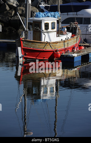 Port de Ballycastle, Irlande du Nord Banque D'Images