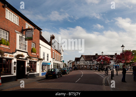 Emsworth square et du centre-ville de high street Banque D'Images