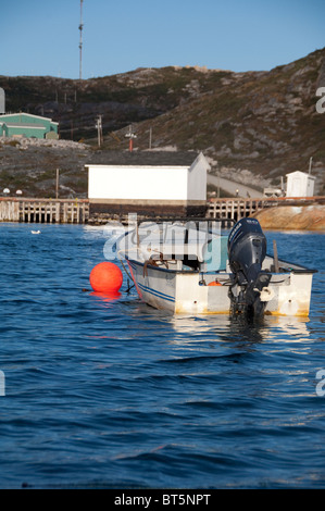 Canada, Terre-Neuve et Labrador, dans le Nord de la côte du Labrador, Hopedale (aka Agvituk). Banque D'Images