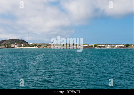 Puerto Baquerizo Moreno, capitale des Galapagos, Isla San Cristóbal (île de San Cristobal), îles Galapagos, en Équateur. Banque D'Images