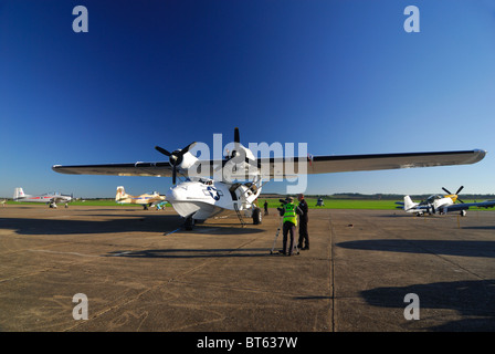 PBY Catalina à Duxford air show Banque D'Images