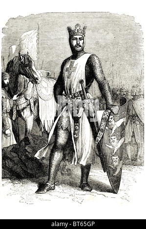 Richard Coeur de lion I (8 septembre 1157 - 6 avril 1199), roi d'Angleterre 6 juillet 1189 Duc de Normandie Aquitaine Gascogne, Seigneur Banque D'Images