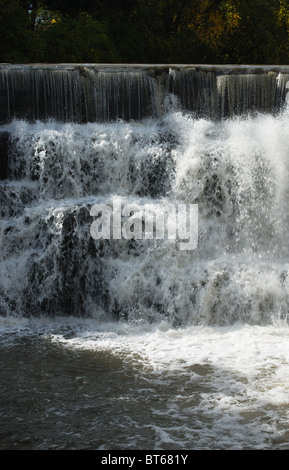 Cascades dans l'état de New York, États-Unis Banque D'Images