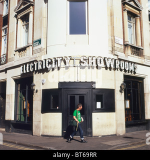 Électricité bâtiment Showrooms Hoxton square à Hackney, East End, Londres UK Banque D'Images