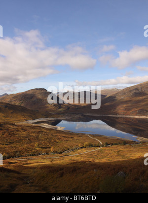 Loch Treig highlands écossais Ecosse Octobre 2010 Banque D'Images