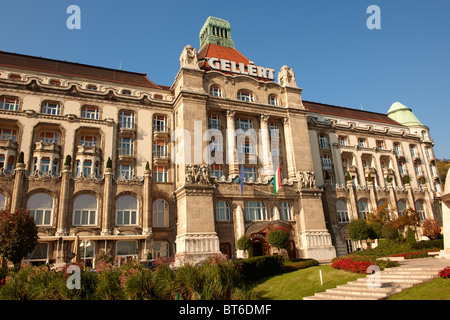 L'extérieur de l'Hôtel Gellért, Gellert. Budapest, Hongrie Banque D'Images