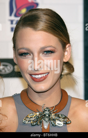 BLAKE LIVELY Spike TV'S SCREAM 2010 LOS ANGELES CALIFORNIA USA 16 Octobre 2010 Banque D'Images