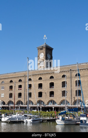 St Katharine Docks - City of London Banque D'Images