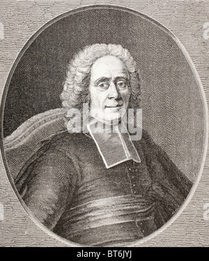 Charles Rollin, 1661 - 1741. Historien français et éducateur. Banque D'Images