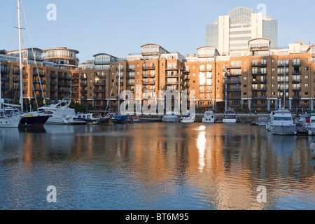 St Katharine Docks - City of London Banque D'Images