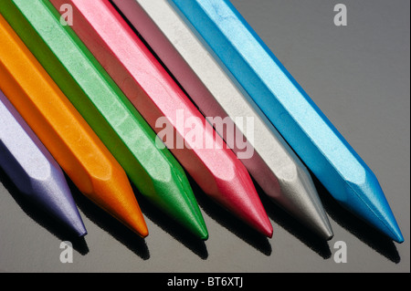 Crayons de couleur Banque D'Images