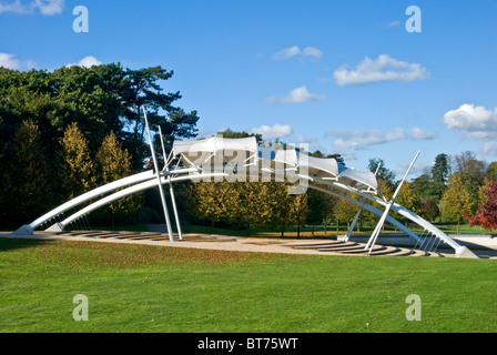 Dans la structure du parc Whatman, Maidstone, Kent Banque D'Images