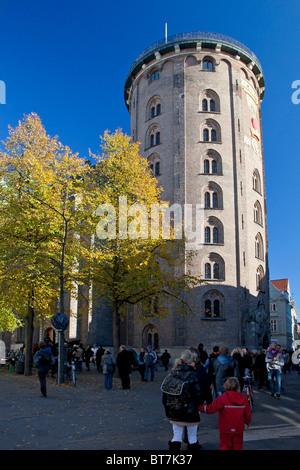 La tour ronde de Copenhague Banque D'Images