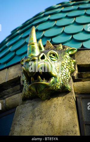 L'art nouveau à la maison de l'éléphant du Zoo de Budapest & Botanical Garden (Fővárosi Állat- és Növénykert) Hongrie Banque D'Images