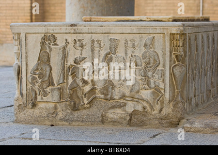 Sarcophage de tous les sauveurs de la cathédrale arménienne à Esfahan Iran Banque D'Images