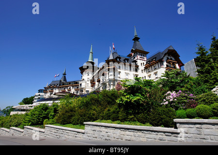 Le luxueux Grand hôtel Dolder, Zurich, Switzerland, Europe Banque D'Images