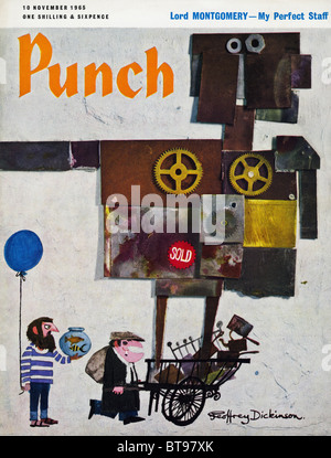 Couverture de magazine Punch du 10 novembre 1965 Banque D'Images