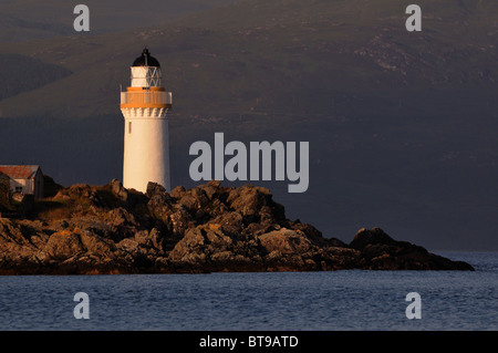 Phare Ornsay, Sound of Sleat, Isle of Skye, Scotland Banque D'Images