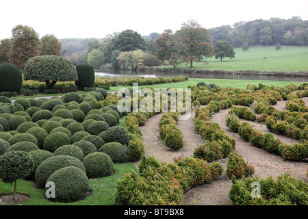 Labyrinthe Labyrinthe lunaire Longleat, Longleat, Warminster, Angleterre Banque D'Images