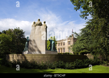 War Memorial à Towneley Hall, Burnley Banque D'Images