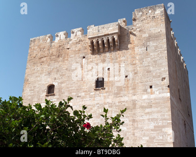 Château de colosse, Limassol, Chypre Banque D'Images