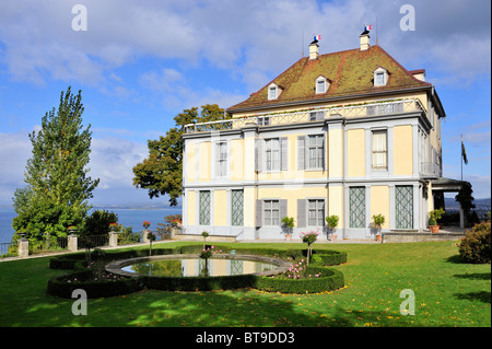 Schloss Château d'Arenenberg, Musée Napoléon et un parc communautaire, mollis, Canton de Thurgovie, Suisse, Europe Banque D'Images