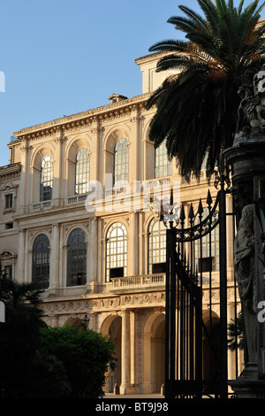 Rome. L'Italie. Palazzo Barberini abrite la Galerie Nationale d'art ancien. Banque D'Images