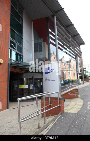 New College Nottingham (NCN), Sixième Collège chaussée élevée, Nottingham, Angleterre, Banque D'Images