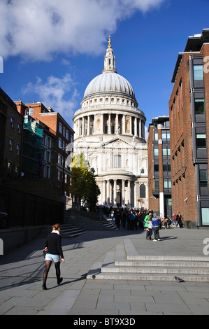 St Paul's Cathedral, Ludgate Hill, City of London, Greater London, Angleterre, Royaume-Uni Banque D'Images
