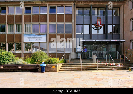Le Conseil du comté de Warwick office building Banque D'Images