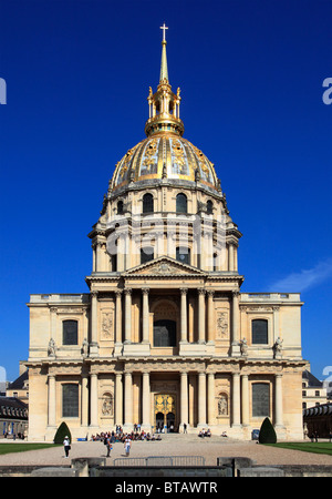 France, Paris, Les Invalides, l'Église du Dôme, Banque D'Images