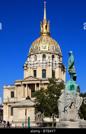 France, Paris, Les Invalides, l'Église du Dôme, Banque D'Images