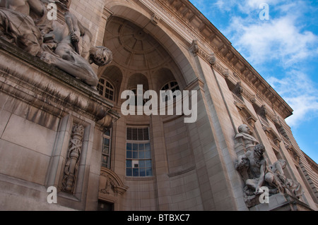 Entrée de l'Imperial College of Science Technology and Medicine construction de South Kensington à Londres. UK Banque D'Images