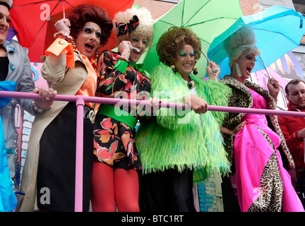 Manchester Pride Parade UK 2010 Banque D'Images