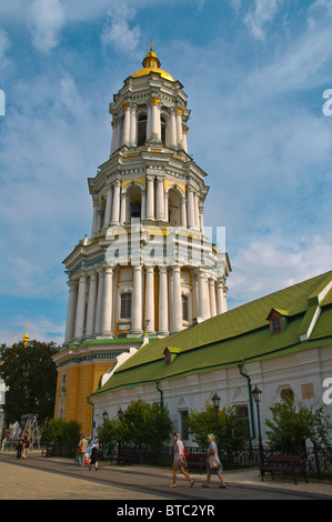 Grande Laure des grottes au clocher (Monastère de la Laure de Pechersk de Kiev Ukraine Europe) Banque D'Images