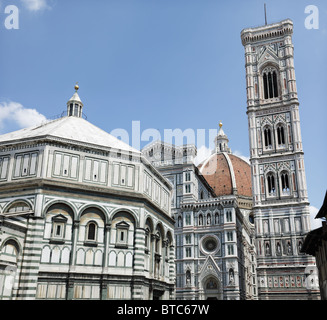 Piazza del Duomo Florence Italie Banque D'Images