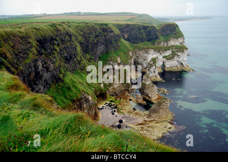 Les roches blanches, Portrush, comté d'Antrim Banque D'Images