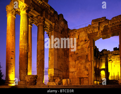 Temple de Vénus, Dusk Banque D'Images