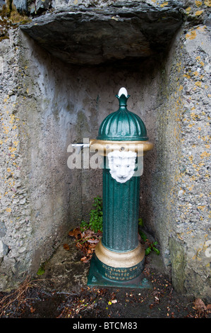 Robinet d'eau potable publique à Rosscarbery Banque D'Images